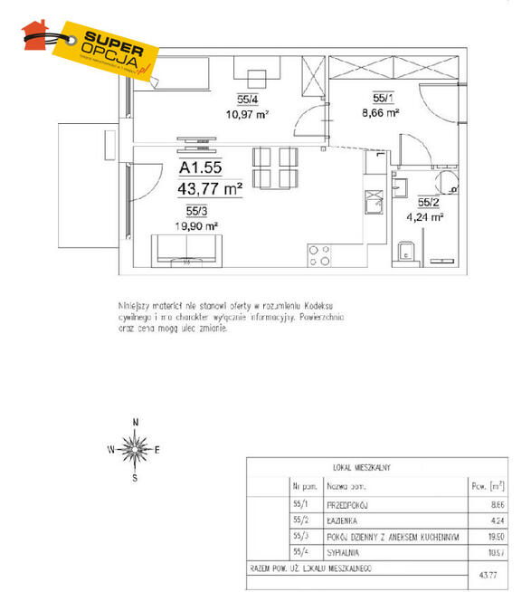 Mieszkanie Kraków gm. Kraków-Krowodrza Krowodrza,