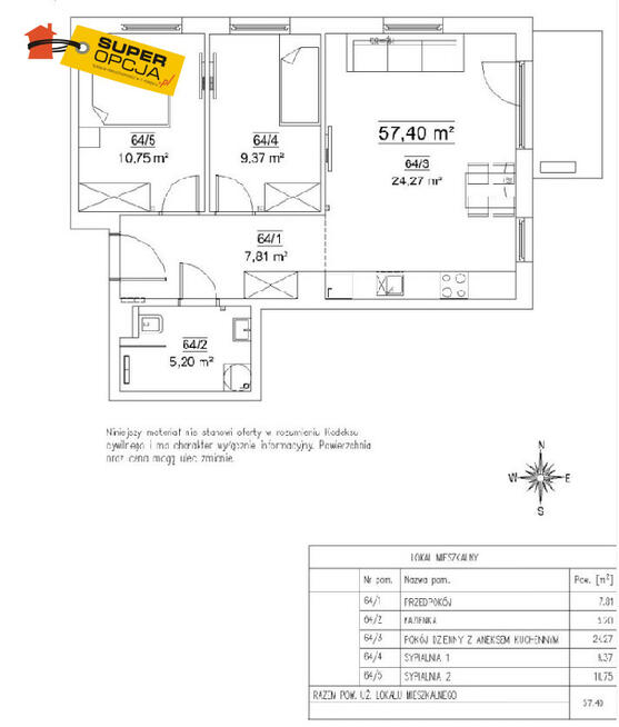 Mieszkanie Kraków gm. Kraków-Krowodrza Krowodrza,