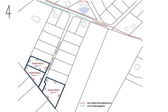Działka budowlana 1459m2, Henryszew, gm. Jaktorów