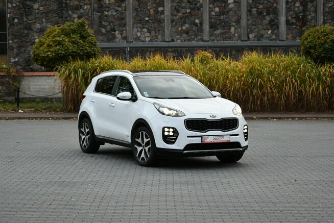 Kia Sportage GTline 2.0CRDi 136KM 2017r. AWD 4x4 JBL LED Skóra Panorama Kamera