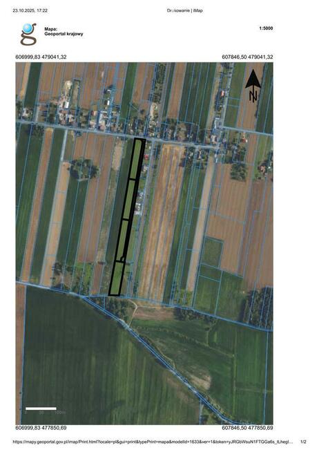 Działka budowlana, 3413m² Blisko A2, Błonie!