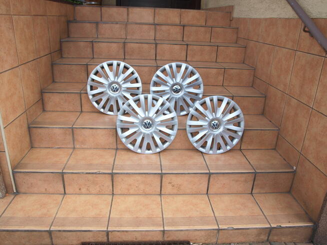 VW kołpaki 15 oryginalne (komplet 4 sztuki)