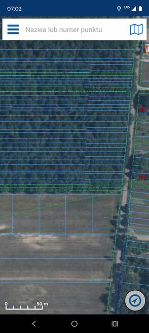 Działka rolno-budowlana 20ar 56mx36m