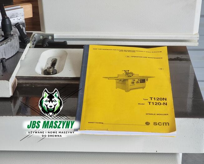 Frezarka dolnowrzecionowa SCM T120N Maszyna jak NOWA!