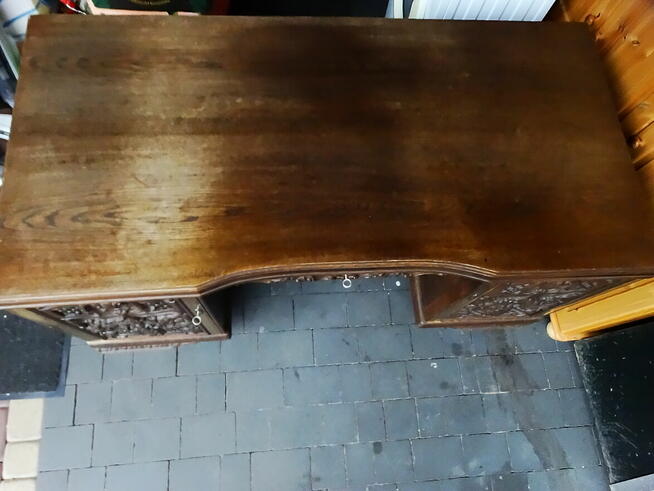 Klasyczne biurko gabinetowe Retro/Vintage