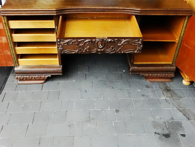 Klasyczne biurko gabinetowe Retro/Vintage