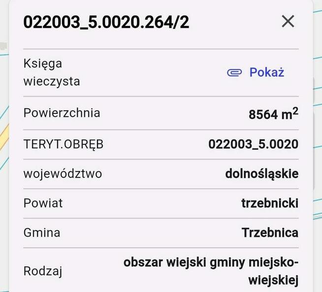 Działka rolno - budowlana!