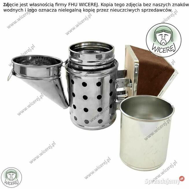 Podkurzacz Odymiacz Premium Nierdzewny z Wkładem i Chłodnicą