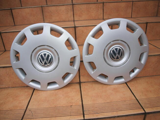VW kołpaki 15 oryginalne (komplet 4 sztuki)