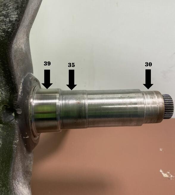 Krzyżak bębna do pralki MIELE W1