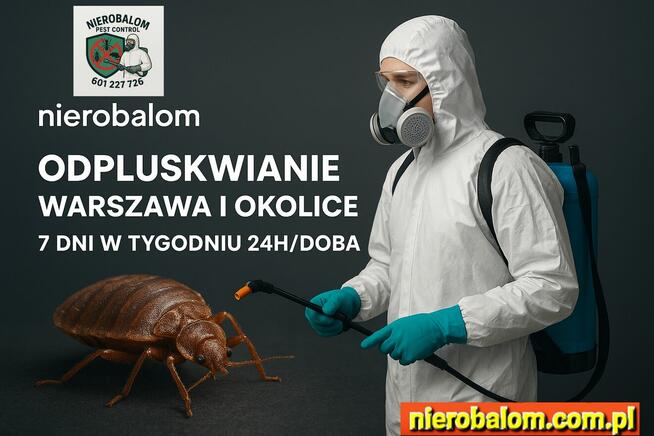 Odpluskwianie mieszkań, domów i innych obiektów.