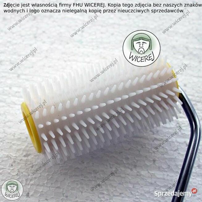 Rozluźniacz Wałkowy Kołowy do miodu Odsklepiacz jeż do ramek