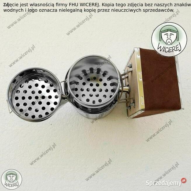 Podkurzacz Odymiacz Premium Nierdzewny z Wkładem i Chłodnicą