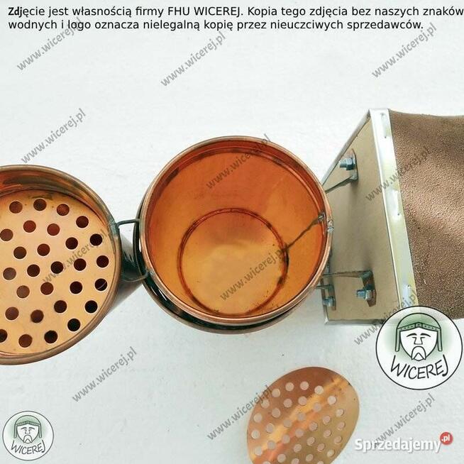 Podkurzacz Solidny Premium Miedziany z Chłodnicą