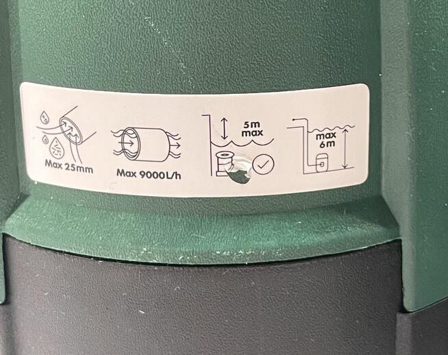 Pompa zanurzeniowa do brudnej wody 400 W