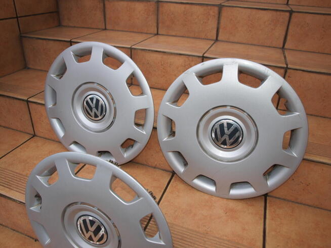 VW kołpaki 15 oryginalne (komplet 4 sztuki)