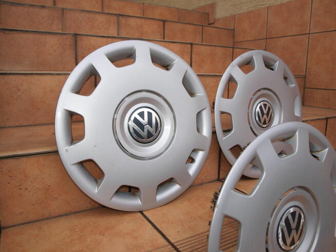 VW kołpaki 15 oryginalne (komplet 4 sztuki)