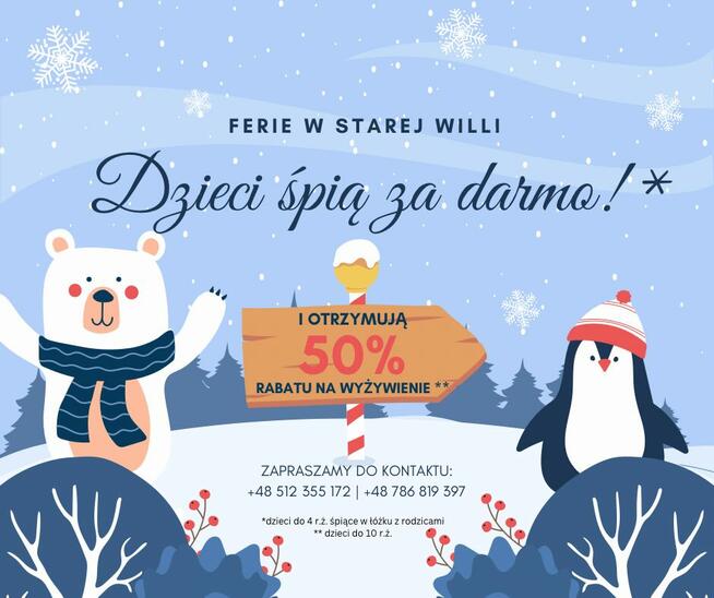 Boże Narodzenie i Sylwester w górach.