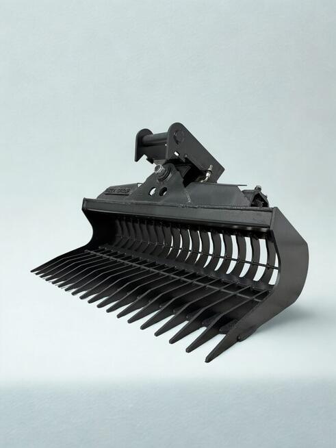 Łyżka skarpowa ażurowa, grabie hydrauliczne 120cm 2,6-3,5t