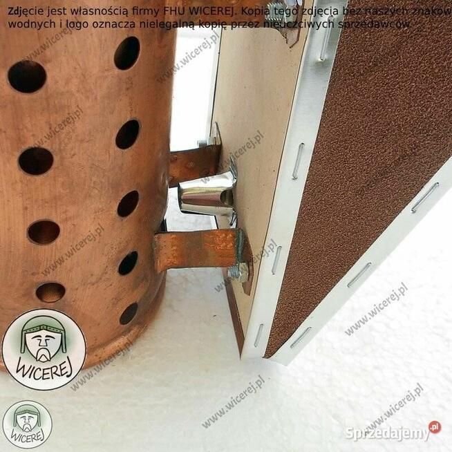 Podkurzacz Solidny Premium Miedziany z Chłodnicą