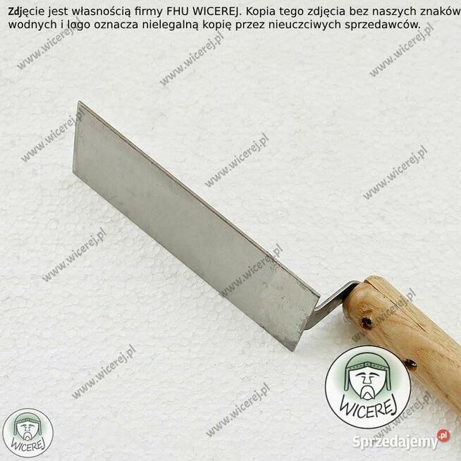 Nierdzewna Łopatka Skrobak do Dennic Uli do Czyszczenia