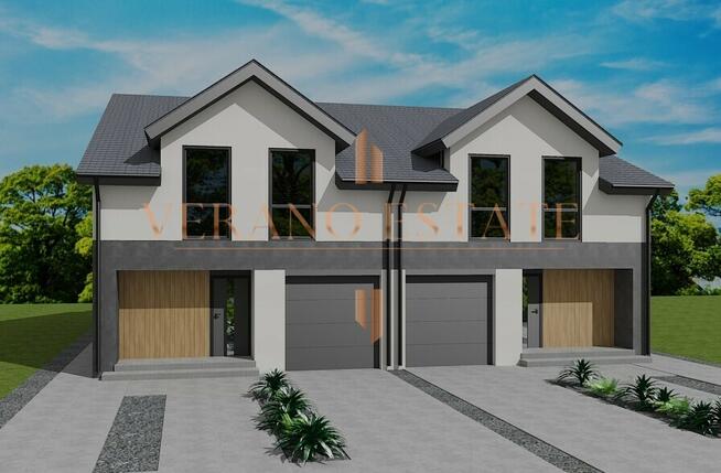 Bliźniak z ogrodem w zielonej okolicy - Bramki