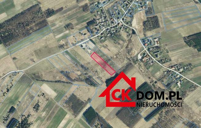 Działka 6500 m2 w Łukowej gm. Chęciny