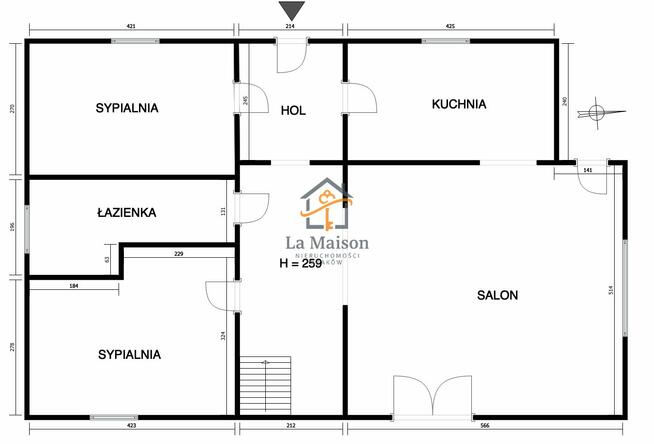 Dom Rączna gm. Liszki