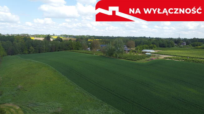 Działka 2,15 ha z potencjałem koło Nałęczowa.