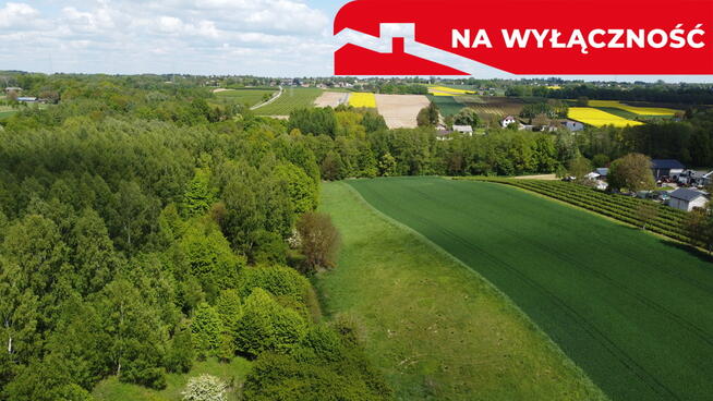 Działka 2,15 ha z potencjałem koło Nałęczowa.