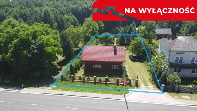 Dom na pięknej działce w Lipie Miklas gm. Lipsko.