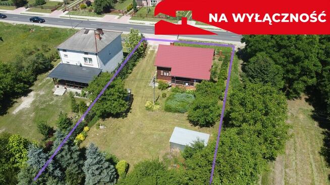 Dom na pięknej działce w Lipie Miklas gm. Lipsko.