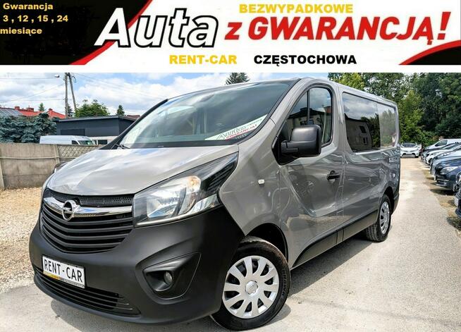 Opel Vivaro 1.6D 6-Osób Holenderka Opłacony Bezwypadkowy Klima*Serwis*GWARANCJA24M
