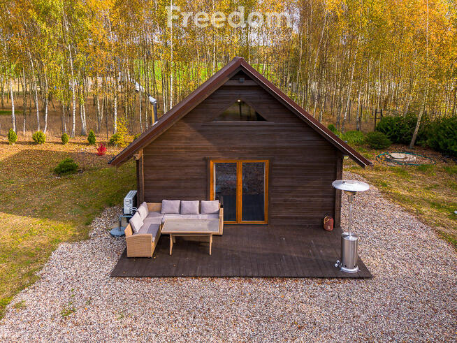 Domek rekreacyjny w magicznej scenerii. Szteklin