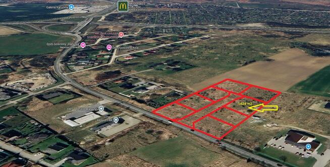 Działka budowlana Niekanin gm. Kołobrzeg, Białogardzka