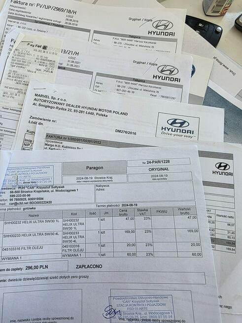 Hyundai Tucson 1.6 177 T-GDI Turbo Klimatronic Xenon LED Kamera Cofania Salon Polska