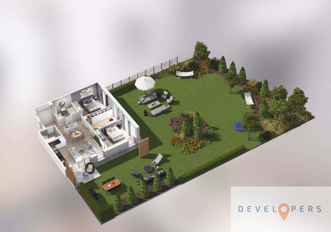 4 pokoje z ogródkiem 379 m2 I Przy Parku Śląskim