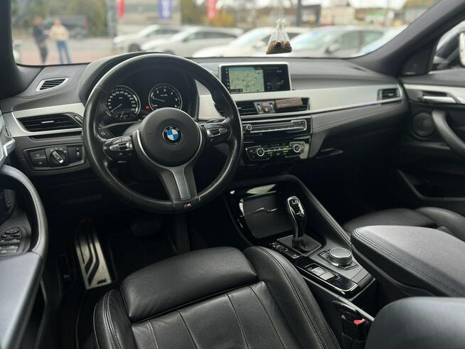 BMW X2 XDrive20D M-Sport 190 KM Szyberdach Czarna Skóra Bezwypadkowy VAT 23%