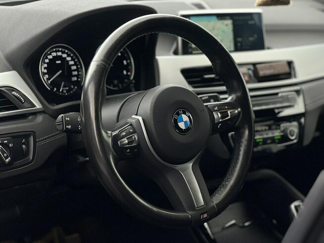 BMW X2 XDrive20D M-Sport 190 KM Szyberdach Czarna Skóra Bezwypadkowy VAT 23%