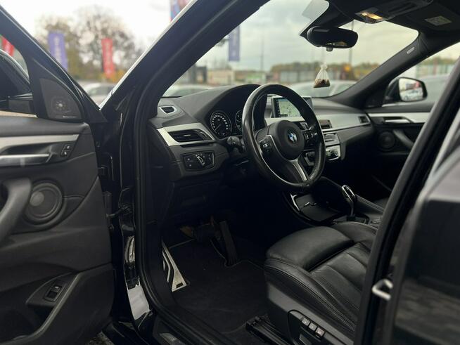 BMW X2 XDrive20D M-Sport 190 KM Szyberdach Czarna Skóra Bezwypadkowy VAT 23%