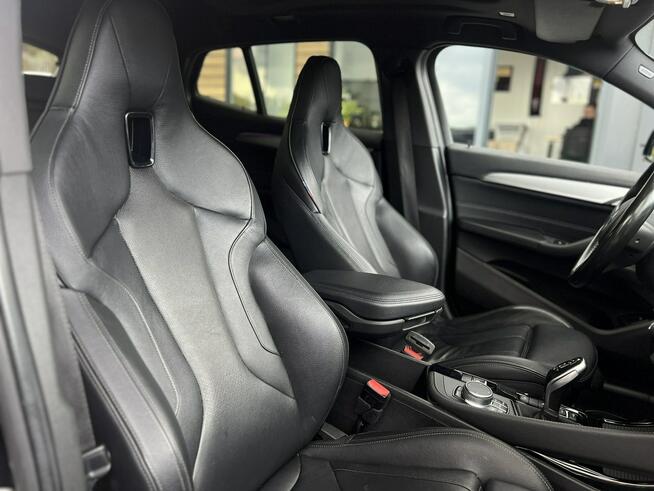 BMW X2 XDrive20D M-Sport 190 KM Szyberdach Czarna Skóra Bezwypadkowy VAT 23%