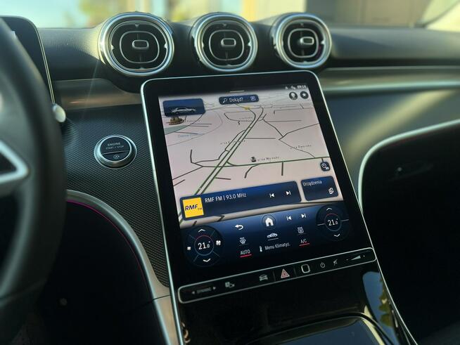 Mercedes C 180 Salon Polska Poleasingowy I właściciel Serwis ASO VAT 23% Bezwypadkowy