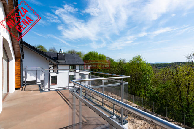 Dom na wzniesieniu z pięknym widokiem na Wisłę!