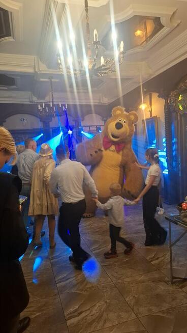 Animacje żywe maskotki misie na wynajem urodziny Wesela 2.6M
