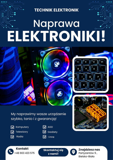 Serwis/Naprawa Elektroniki - Technik Elektronik