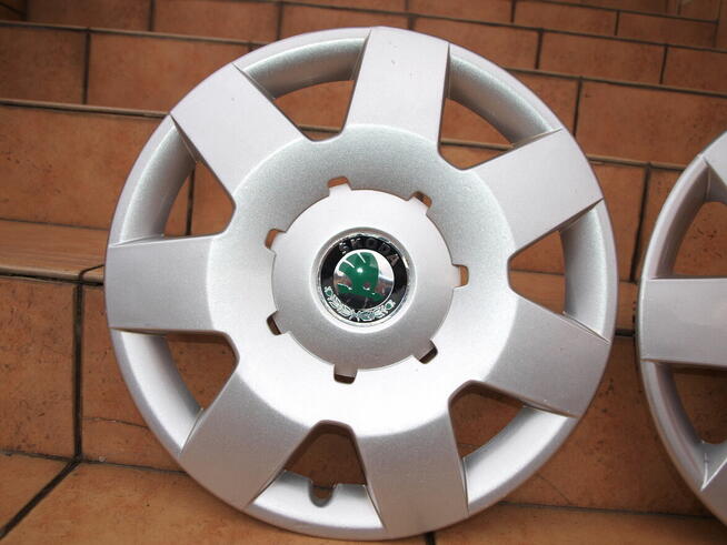 Skoda kołpaki 14 oryginalne (komplet 4 sztuki)