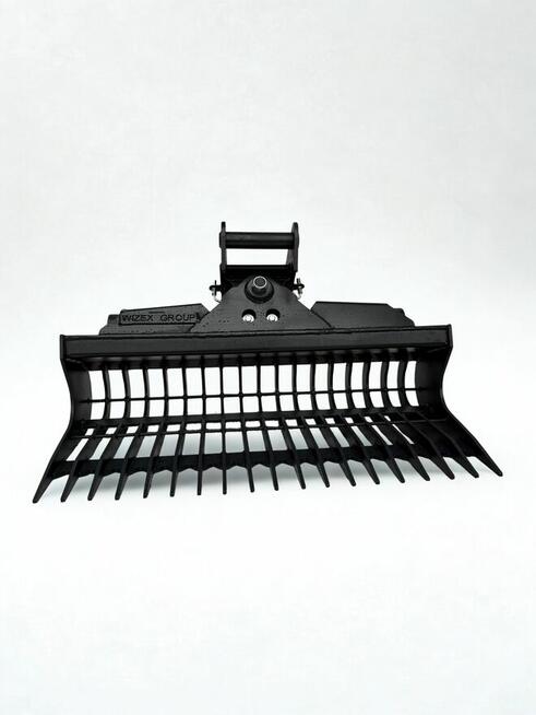 Łyżka skarpowa ażurowa, grabie hydrauliczne 120cm 2,6-3,5t