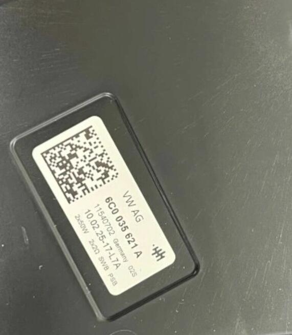 Subwoofer koło zapas Golf cupra