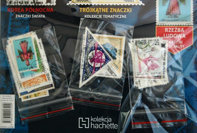 Znaczki pocztowe świata Hachette 43 55 Wilmar Stamps statki