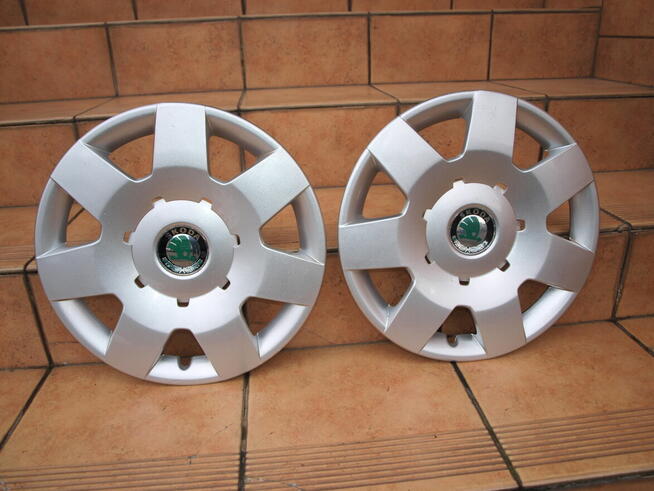 Skoda kołpaki 14 oryginalne (komplet 4 sztuki)